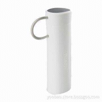 2,600mAh External Battery, Power Bank, Fits for iPhone, Nokia and Samsung, HTC